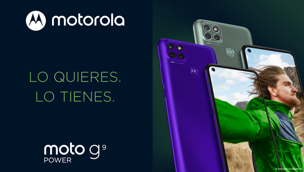 El nuevo moto g9 power llega a Costa Rica